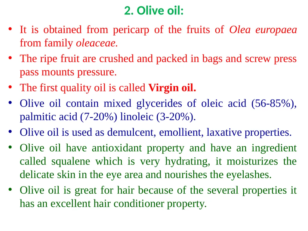 Herbal Cosmetics Part-1 . The word cosmetic was - slide 6 of 11