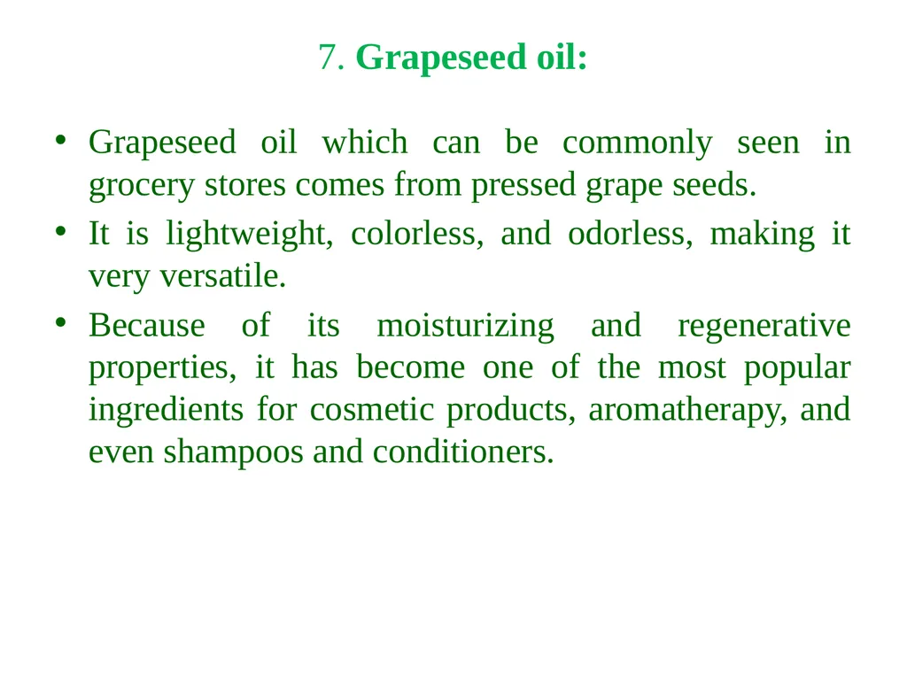 Herbal Cosmetics Part-1 . The word cosmetic was - slide 11 of 11