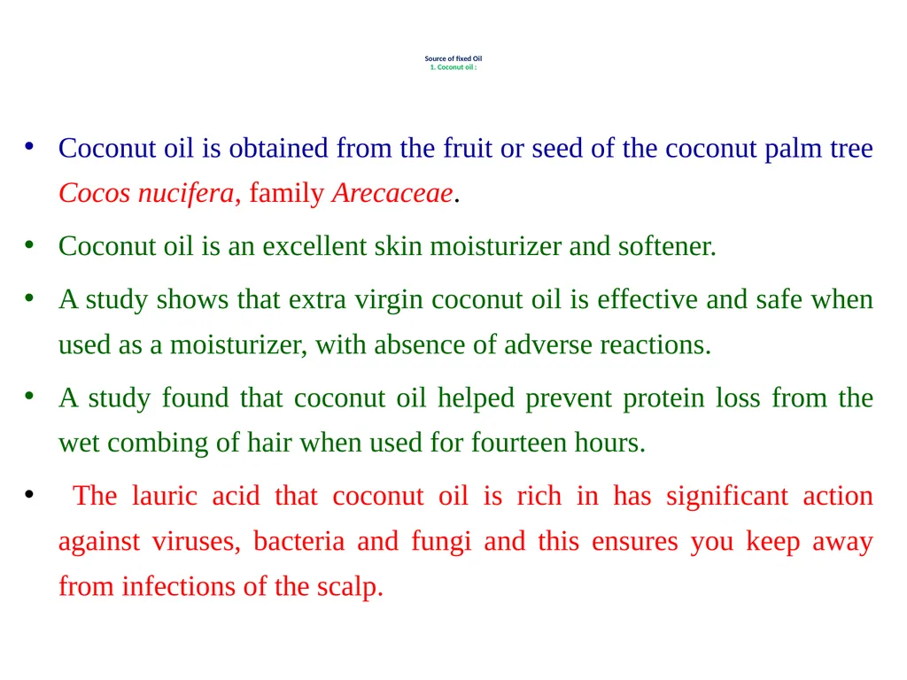 Herbal Cosmetics Part-1 . The word cosmetic was - slide 5 of 11