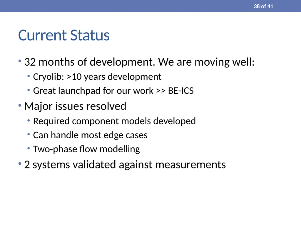 Process Modelling and Dynamic Simulation of CO₂ - slide 38 of 42