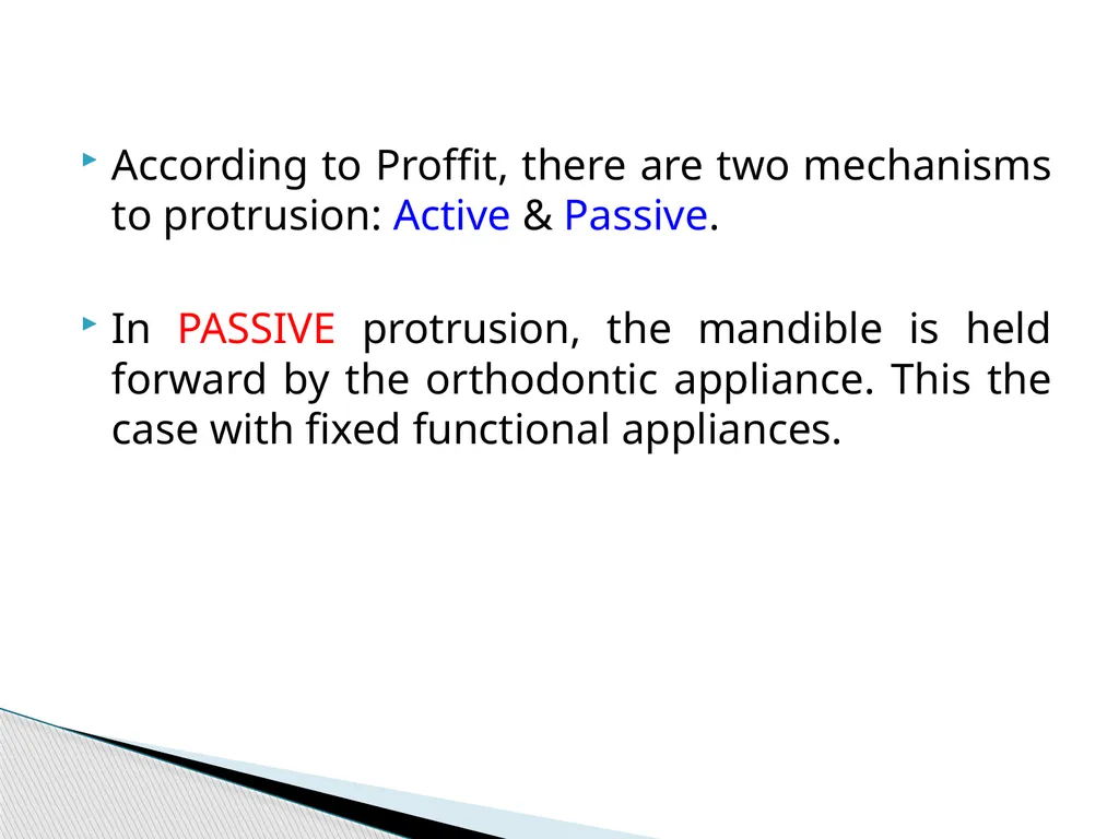 Fixed Functional Appliances Introduction - slide 41 of 48