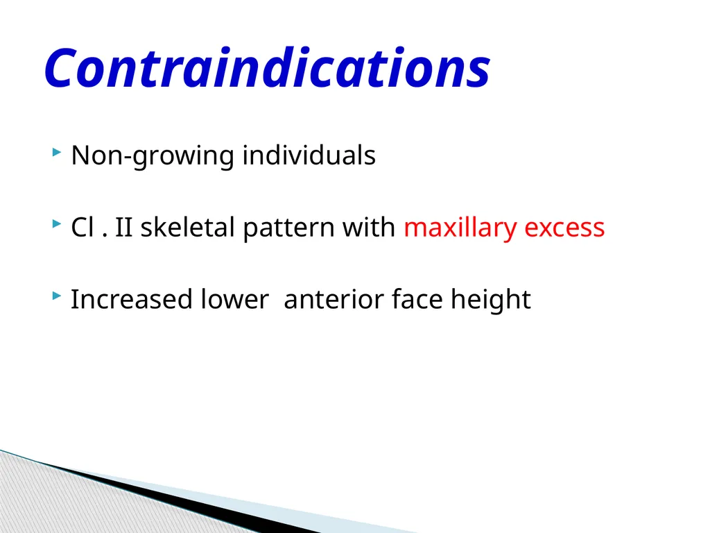 Fixed Functional Appliances Introduction - slide 10 of 48