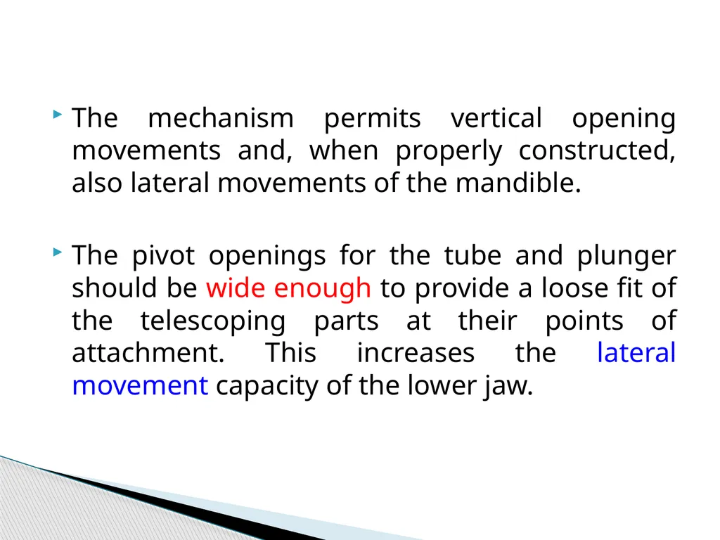 Fixed Functional Appliances Introduction - slide 21 of 48
