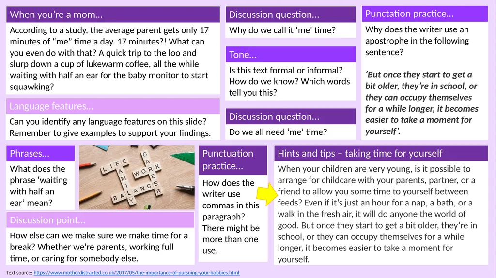 L1-2 Functional Skills English Hobbies & - slide 7 of 14