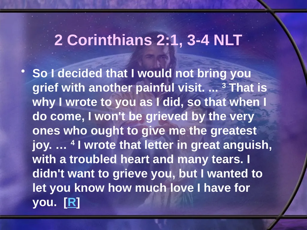 First and Second Corinthians Lesson 9 Love-driven - slide 15 of 23