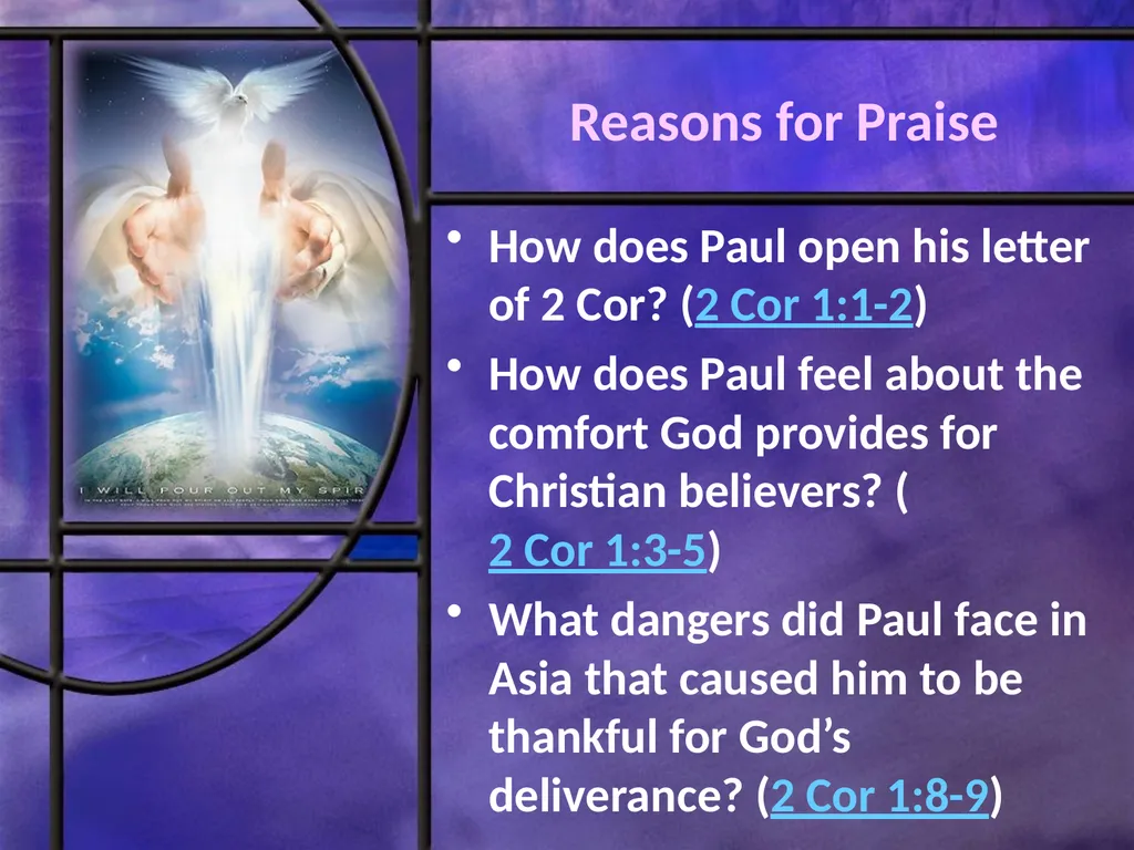 First and Second Corinthians Lesson 9 Love-driven - slide 4 of 23