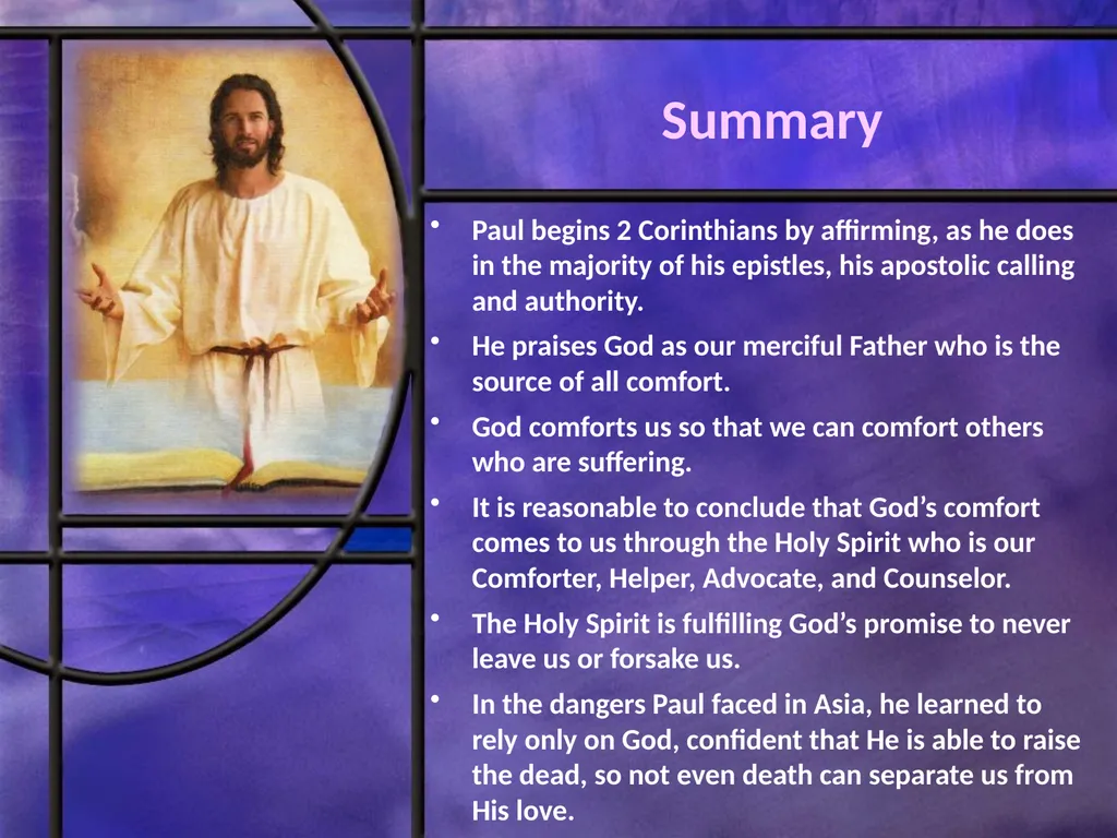 First and Second Corinthians Lesson 9 Love-driven - slide 7 of 23