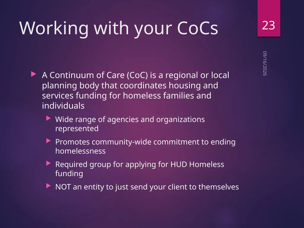 Housing Case Management Best Practices and - slide 23 of 32