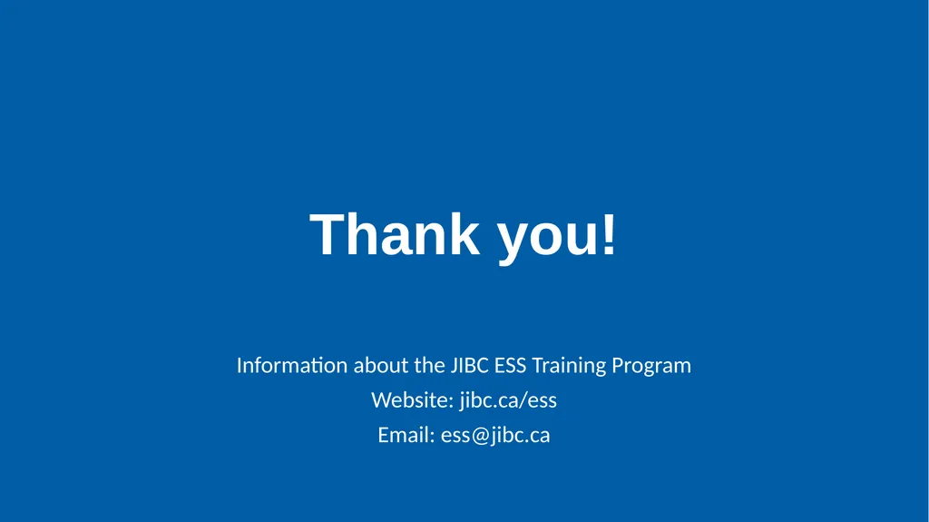 EMRG-1600 Introduction to Emergency Support - slide 53 of 53
