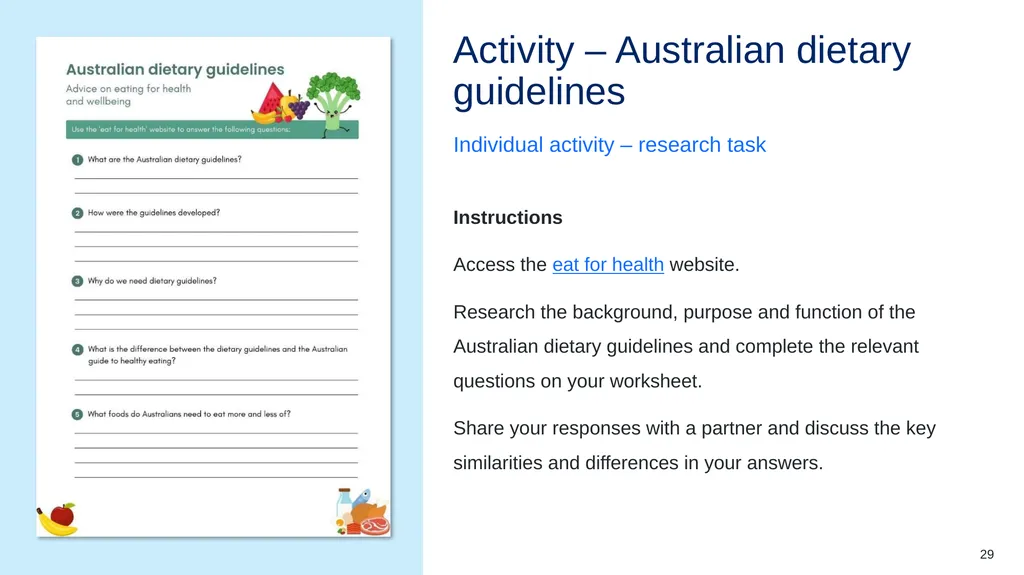 Instructions for use This resource is not a - slide 29 of 75