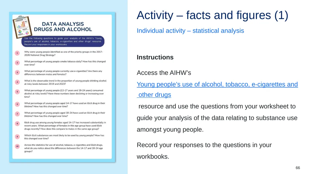 Instructions for use This resource is not a - slide 66 of 75