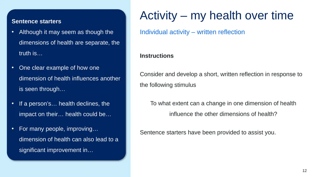 Instructions for use This resource is not a - slide 12 of 75