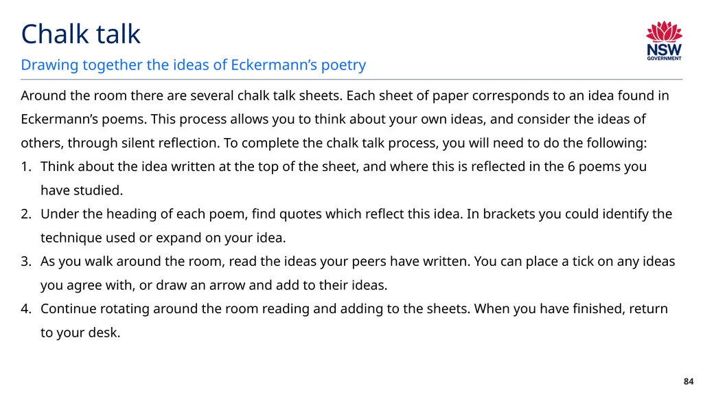 Year 12 English Standard Module A: Language, - slide 84 of 96