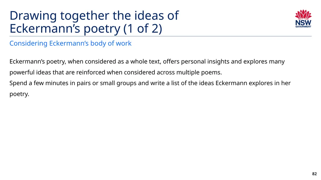 Year 12 English Standard Module A: Language, - slide 82 of 96
