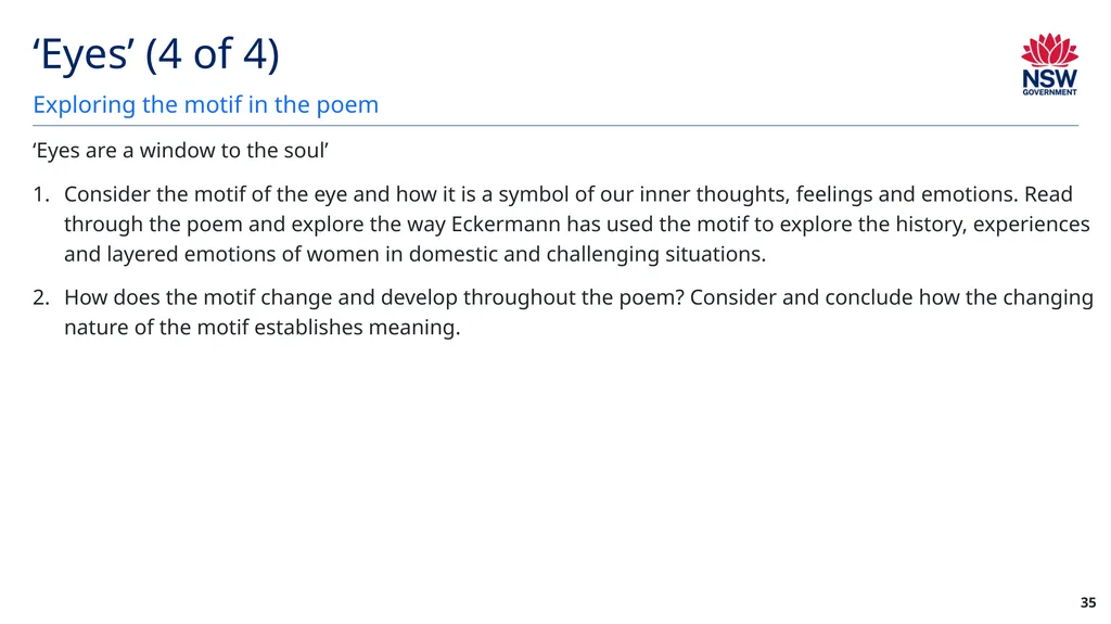 Year 12 English Standard Module A: Language, - slide 35 of 96