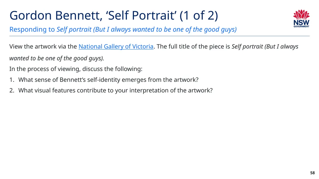 Year 12 English Standard Module A: Language, - slide 58 of 96