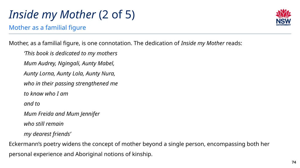 Year 12 English Standard Module A: Language, - slide 74 of 96