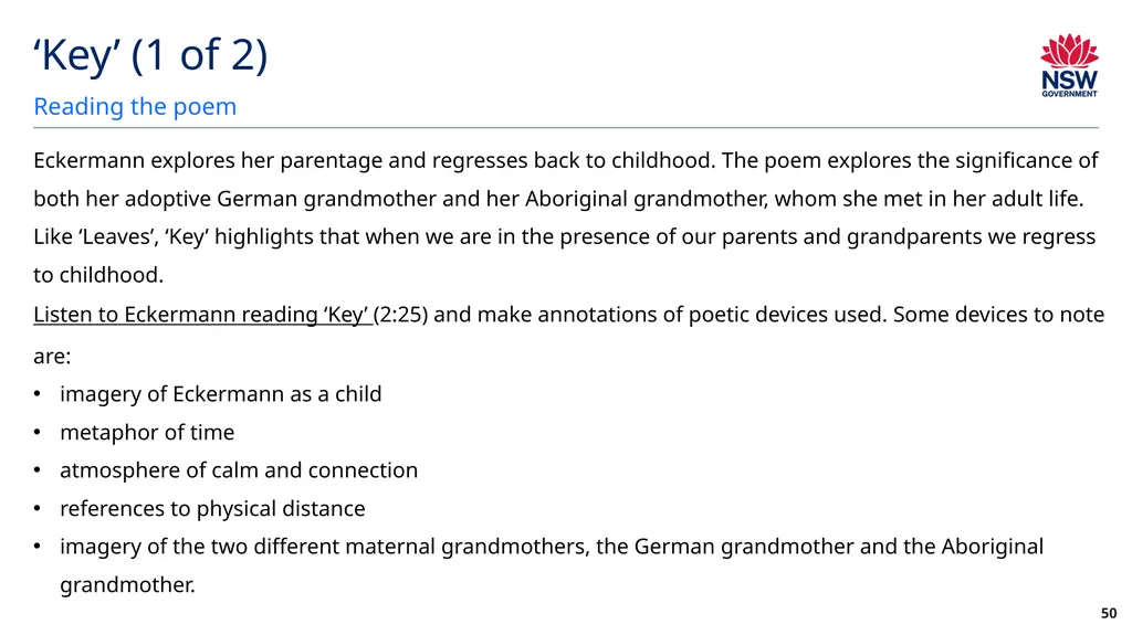 Year 12 English Standard Module A: Language, - slide 50 of 96