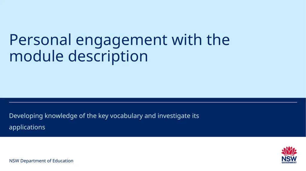 Year 12 English Standard Module A: Language, - slide 6 of 96