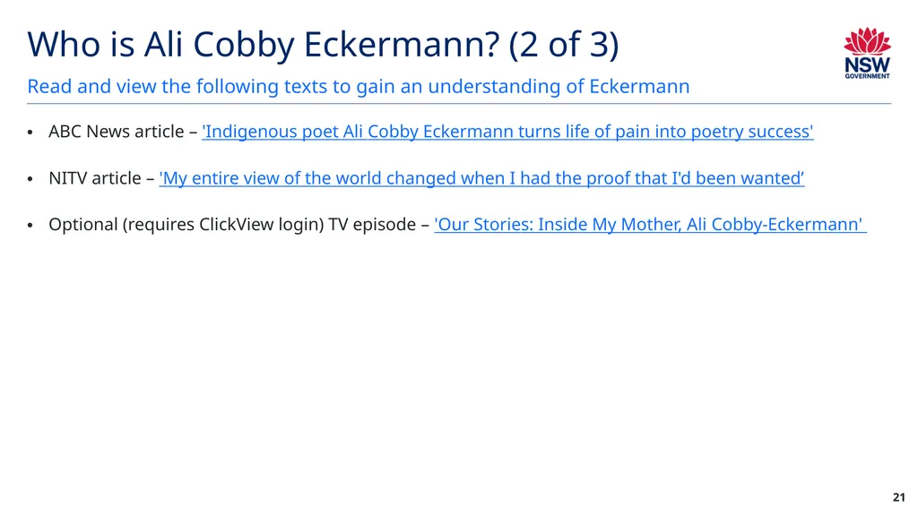 Year 12 English Standard Module A: Language, - slide 21 of 96