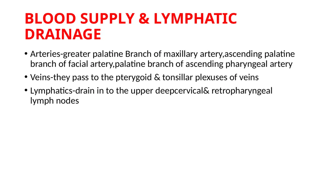 SOFT PALATE It is a movable,muscular fold - slide 6 of 15