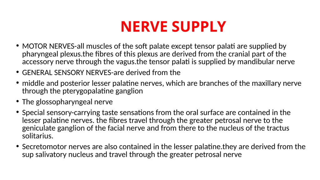 SOFT PALATE It is a movable,muscular fold - slide 5 of 15