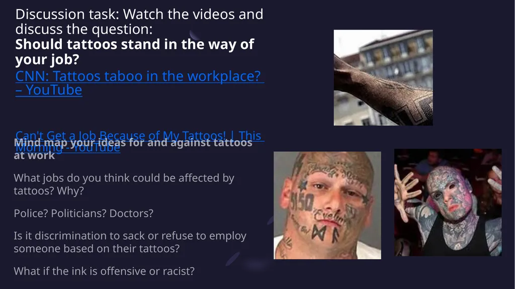 L1-2 Functional English Tattoo Regret – reading, - slide 5 of 6