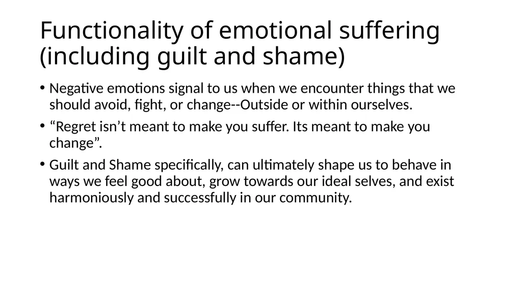 How Self-Compassion Can Help Resolve Guilt/Shame - slide 3 of 28