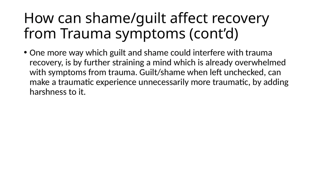 How Self-Compassion Can Help Resolve Guilt/Shame - slide 7 of 28