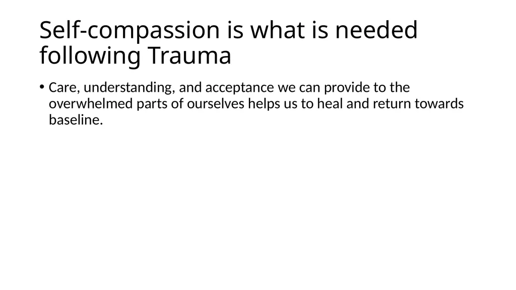 How Self-Compassion Can Help Resolve Guilt/Shame - slide 15 of 28