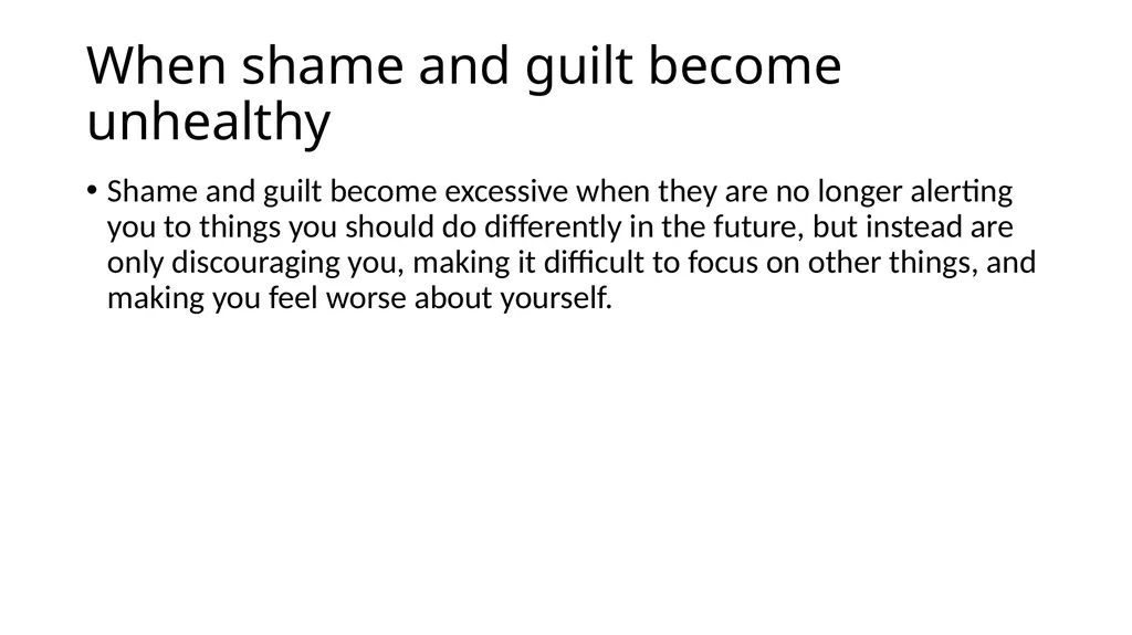 How Self-Compassion Can Help Resolve Guilt/Shame - slide 4 of 28