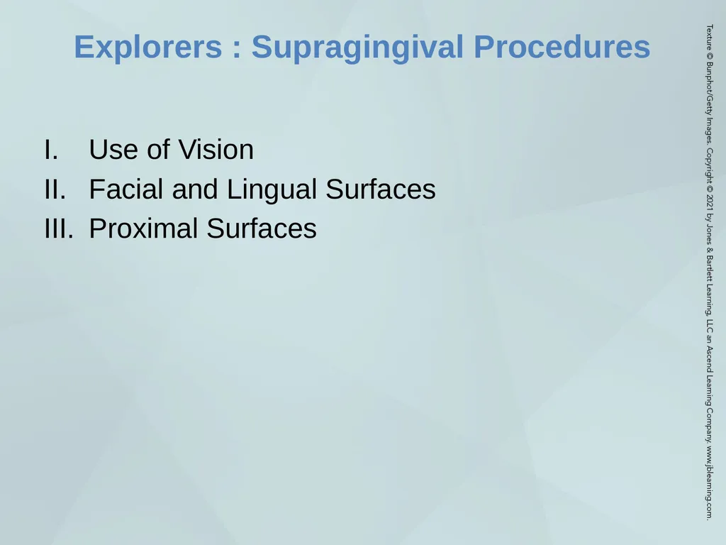 Chapter 20 Periodontal Examination Learning - slide 12 of 49