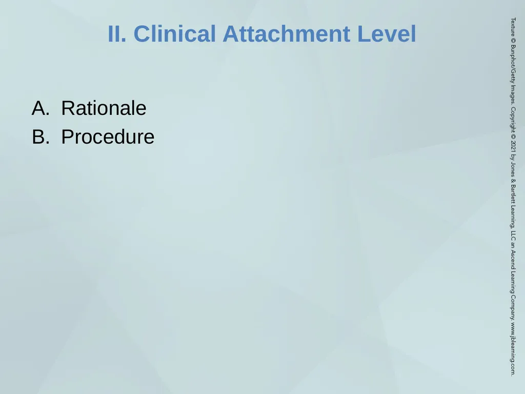Chapter 20 Periodontal Examination Learning - slide 32 of 49