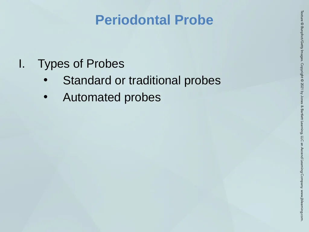Chapter 20 Periodontal Examination Learning - slide 15 of 49