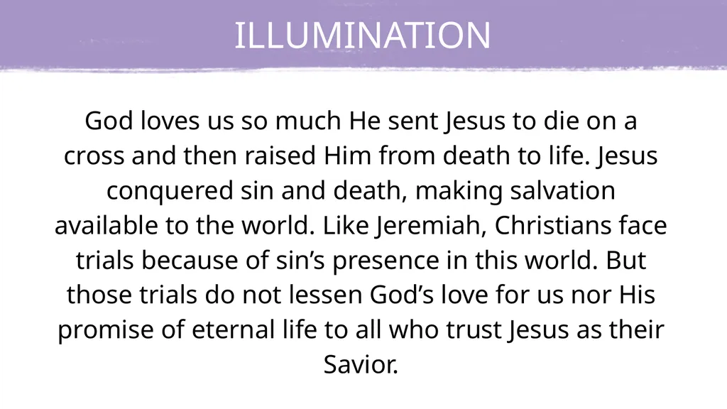 LESSON 4.1 JEREMIAH M E M O R Y V - slide 7 of 16