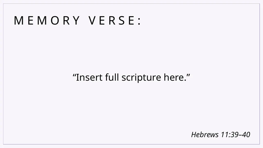 LESSON 4.1 JEREMIAH M E M O R Y V - slide 5 of 16