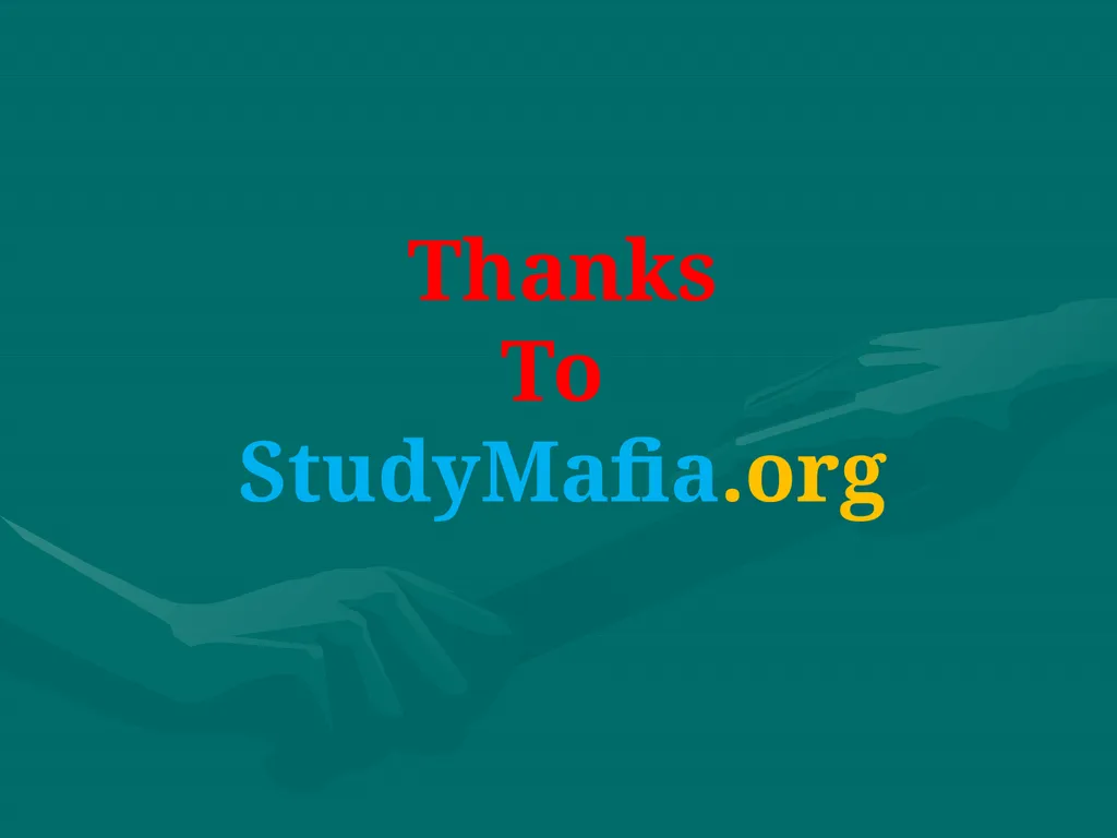 StudyMafia.Org Submitted To: Submitted By: - slide 14 of 14
