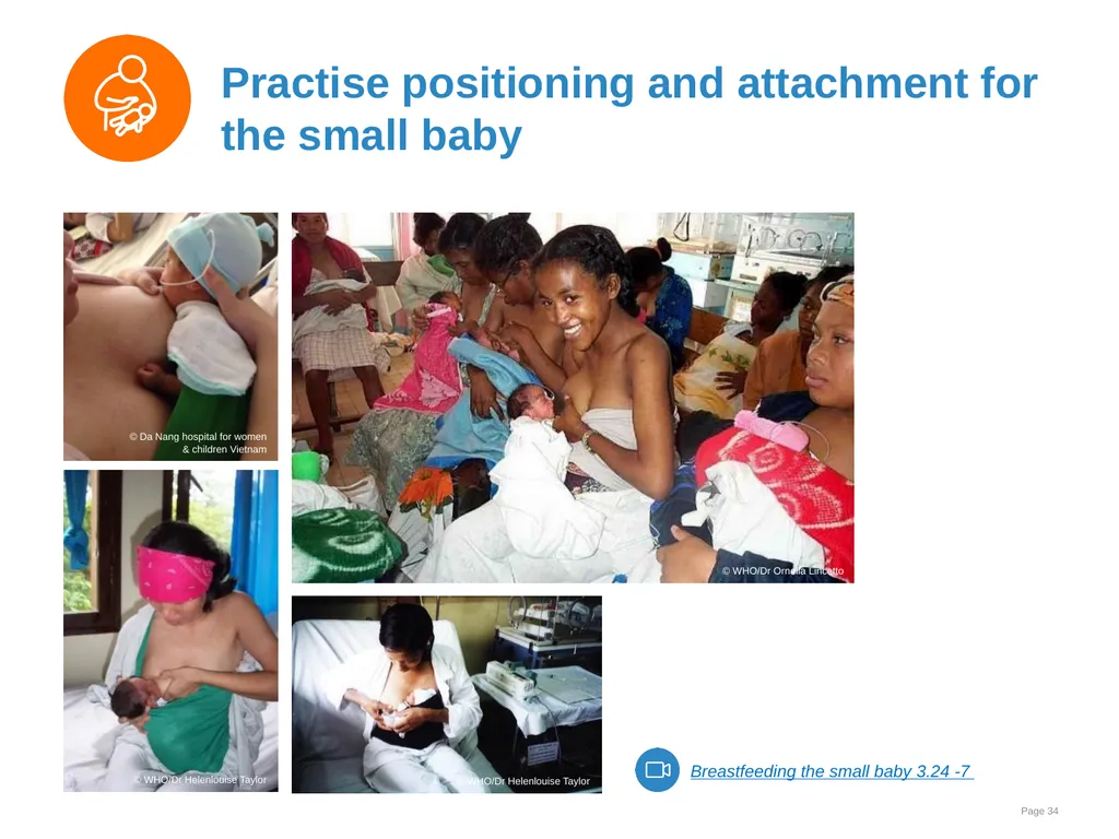 Breast milk feeding: Alternative methods Goal and - slide 34 of 54