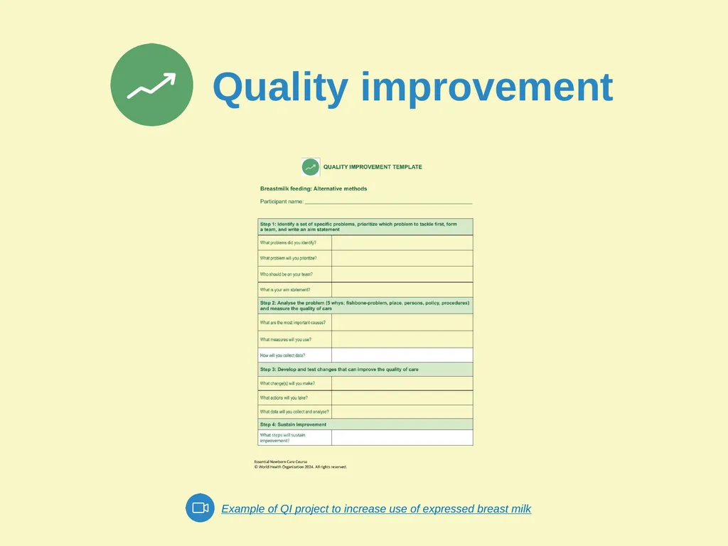 Breast milk feeding: Alternative methods Goal and - slide 50 of 54