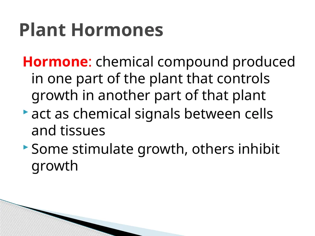 PLANTS: REPRODUCTION, GROWTH & SUSTAINABILTY - slide 24 of 37