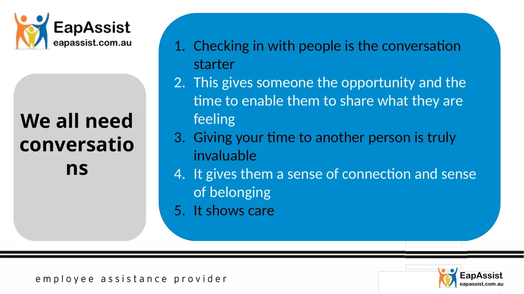 MENTAL HEALTH FIRST AID 1 in 5 people experience a - slide 18 of 49