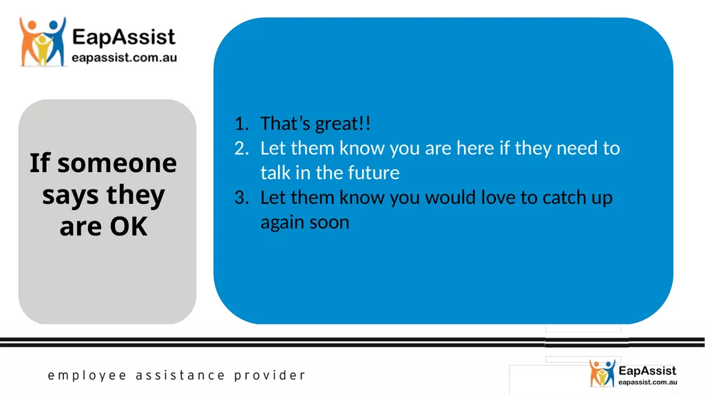 MENTAL HEALTH FIRST AID 1 in 5 people experience a - slide 25 of 49