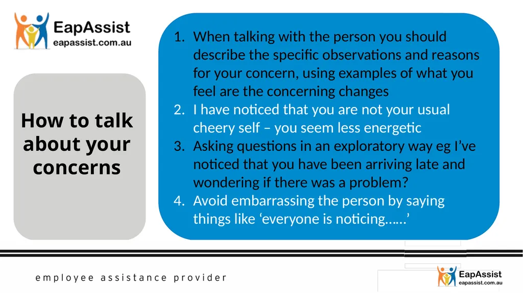 MENTAL HEALTH FIRST AID 1 in 5 people experience a - slide 22 of 49