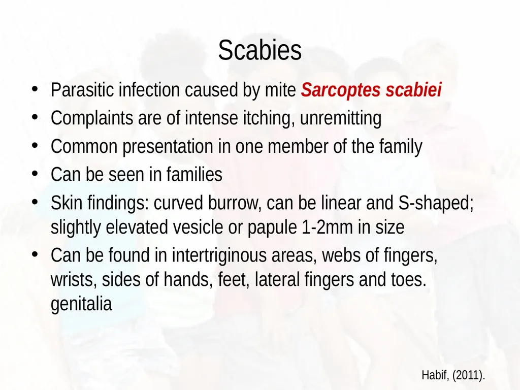 Commonly Seen Infectious and Non-Infectious Skin - slide 76 of 86