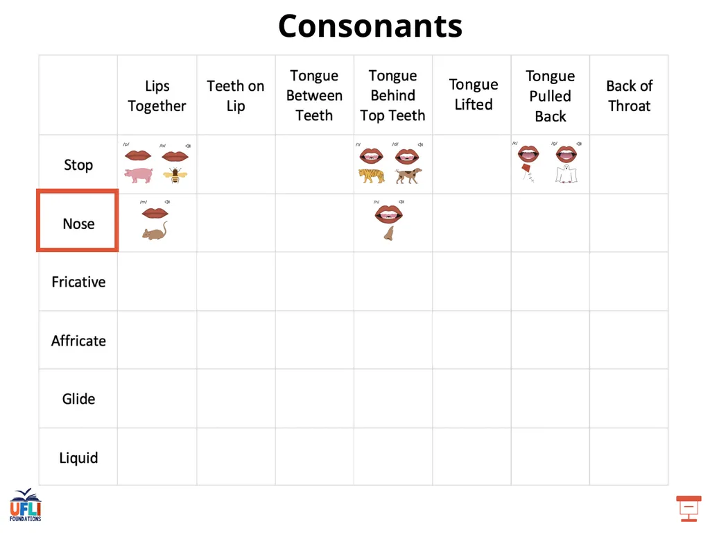 Getting Ready Lesson C Consonants Consonants - slide 18 of 34