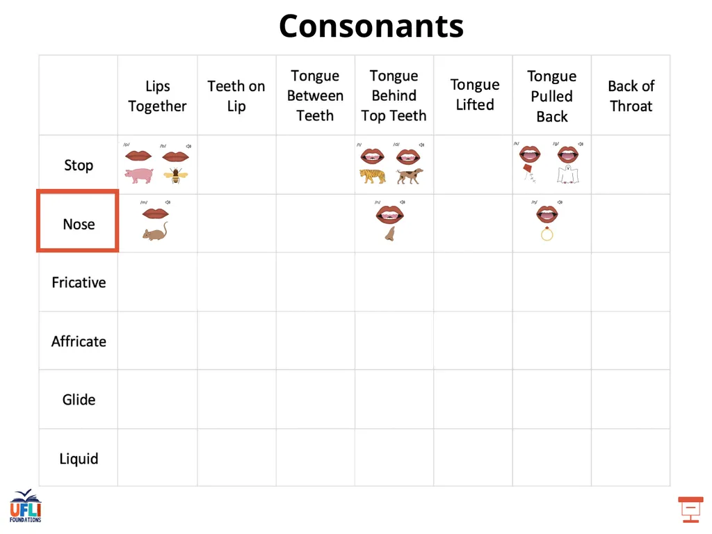 Getting Ready Lesson C Consonants Consonants - slide 20 of 34