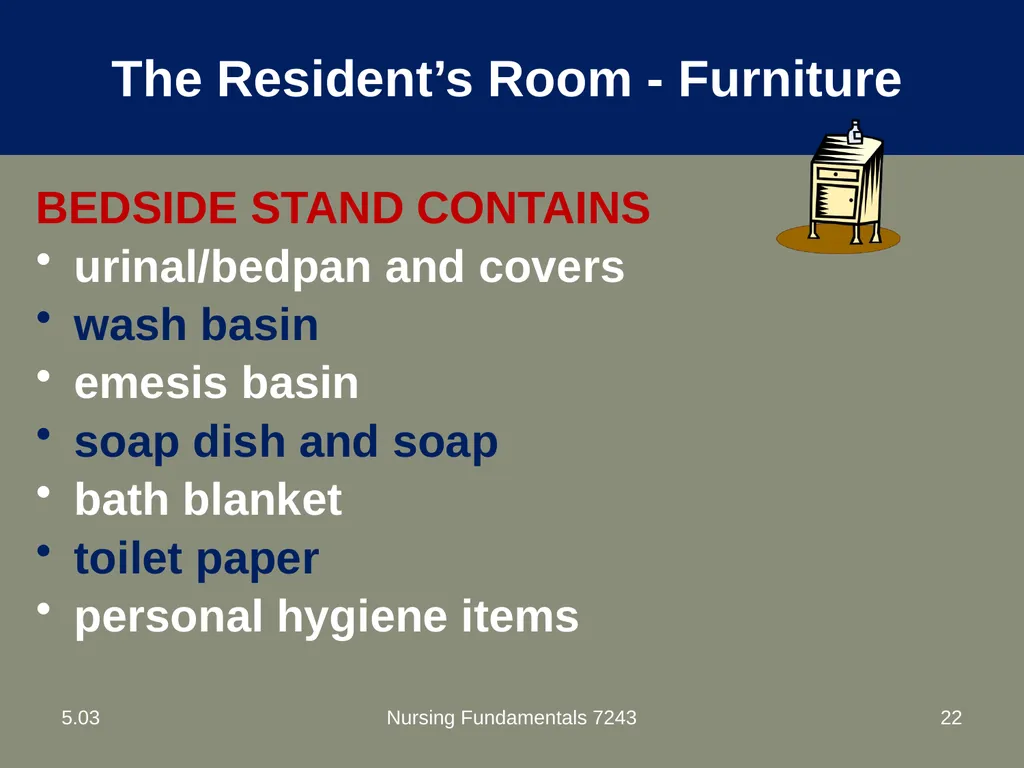 Understand nurse aide’s role in creating a safe - slide 22 of 52