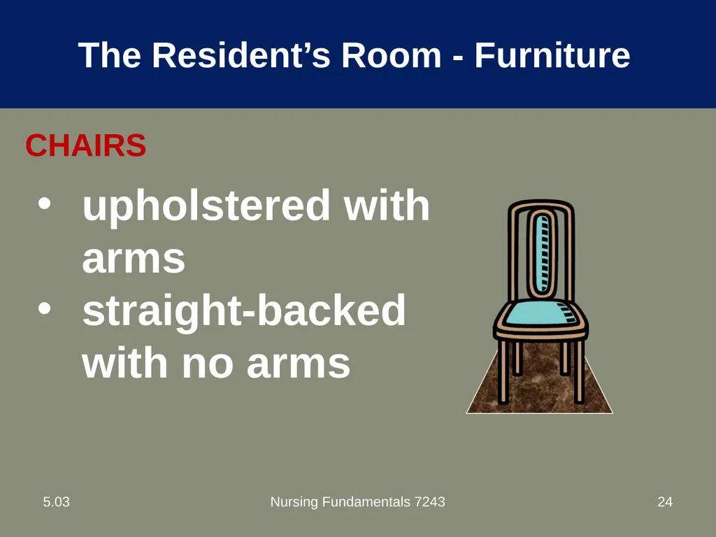 Understand nurse aide’s role in creating a safe - slide 24 of 52