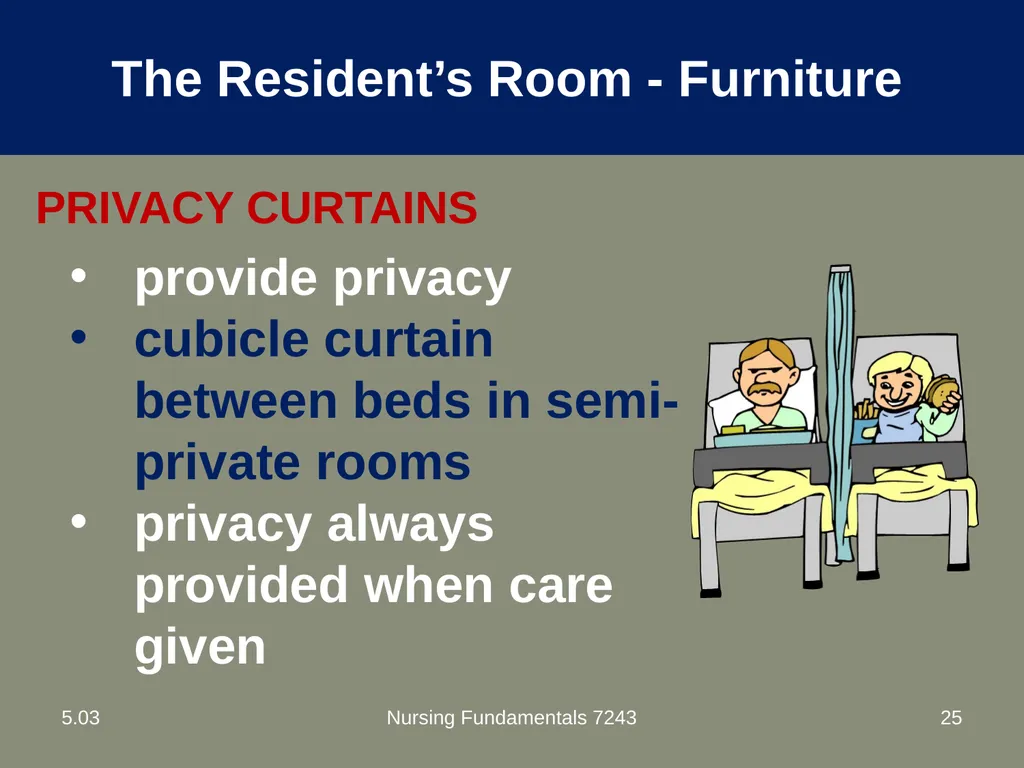 Understand nurse aide’s role in creating a safe - slide 25 of 52