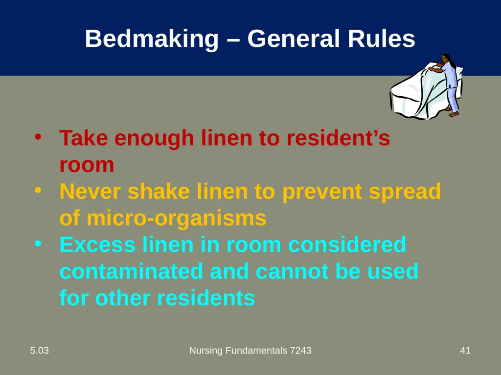 Understand nurse aide’s role in creating a safe - slide 41 of 52